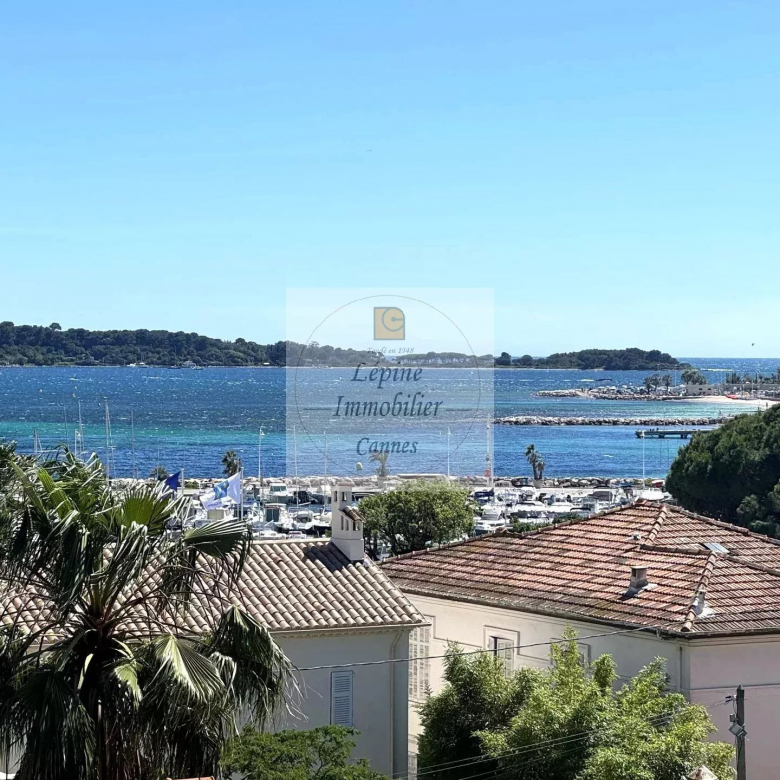 CANNES PALM BEACH – 4 PIECES – PARKING – PISCINE – VUE MER