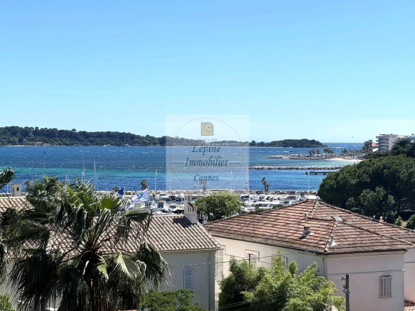 CANNES PALM BEACH – LUXURY 4-ROOM APARTMENT – SEA VIEW