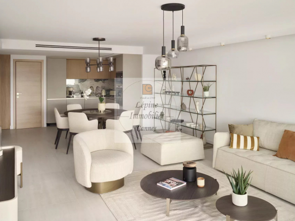 CANNES PALM BEACH – LUXURY 4-ROOM APARTMENT – SEA VIEW