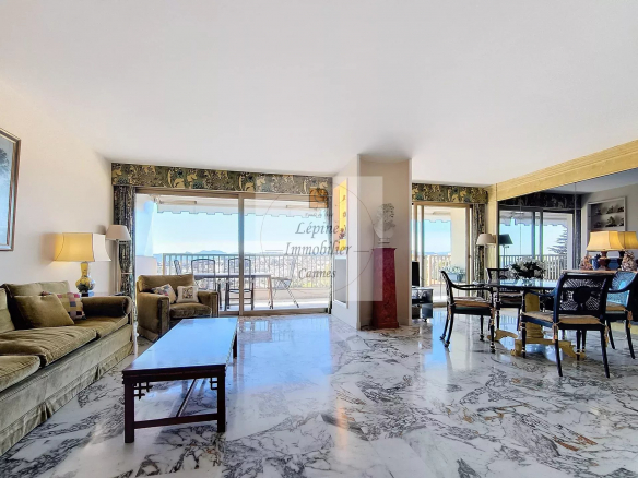 CANNES OXFORD – 3-ROOM APARTMENTS WITH SEA VIEW, TERRACE, PARKING, CELLAR