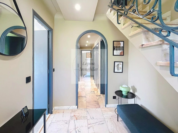 Appartement 5P duplex 100m² dans une maison, jardin, garage, parkings