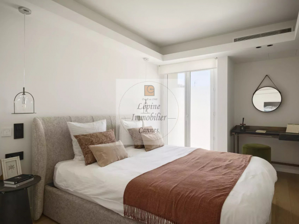 CANNES CROISETTE – APPARTEMENT D’EXCEPTION AVEC VUE MER