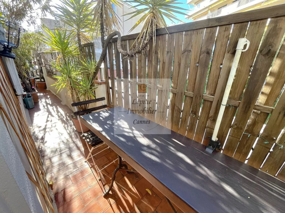 Cannes centre à pied, 5P en duplex de 103 m²