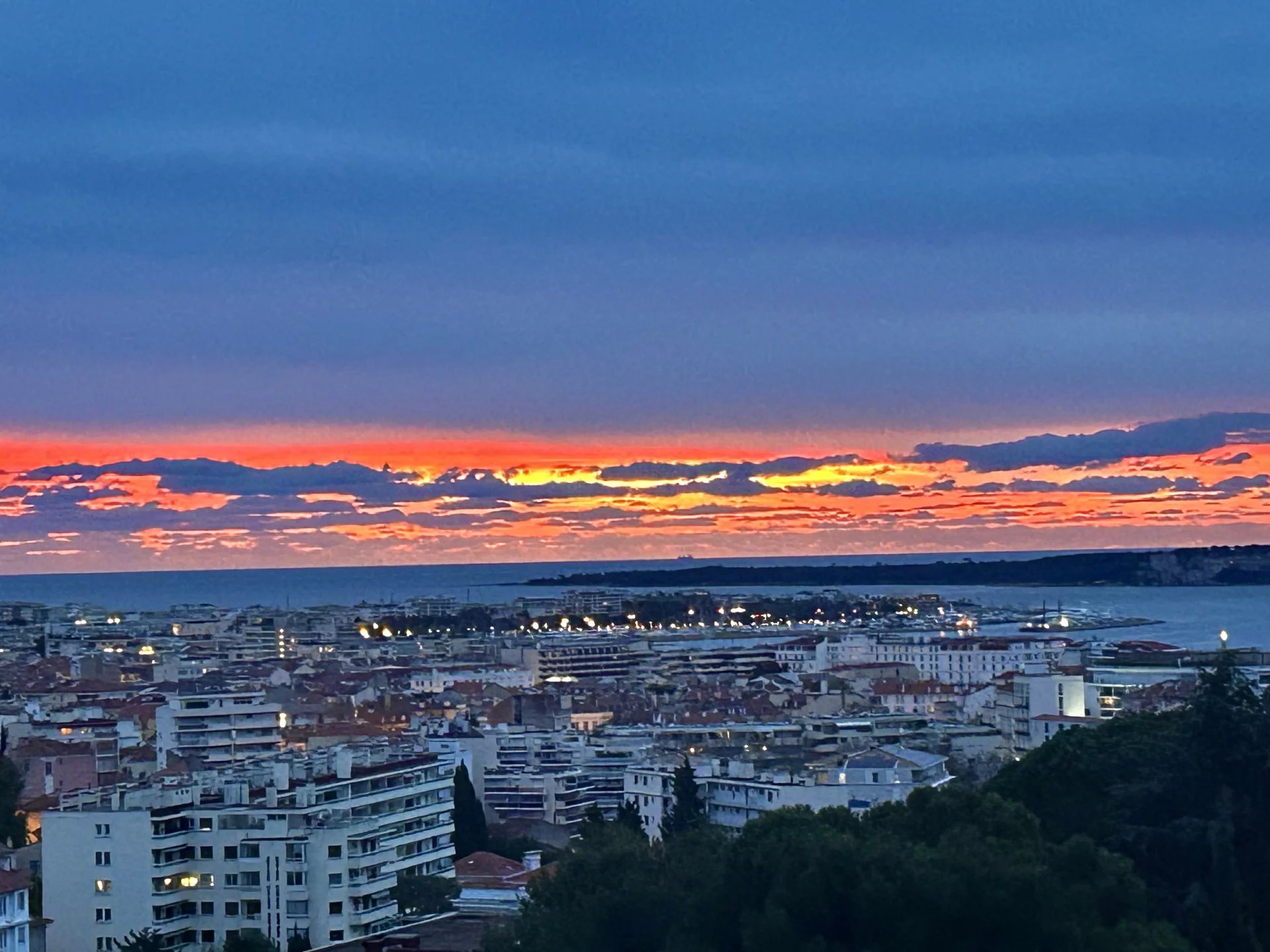 CANNES – DERNIER ETAGE  – VUE MER PANORAMIQUE