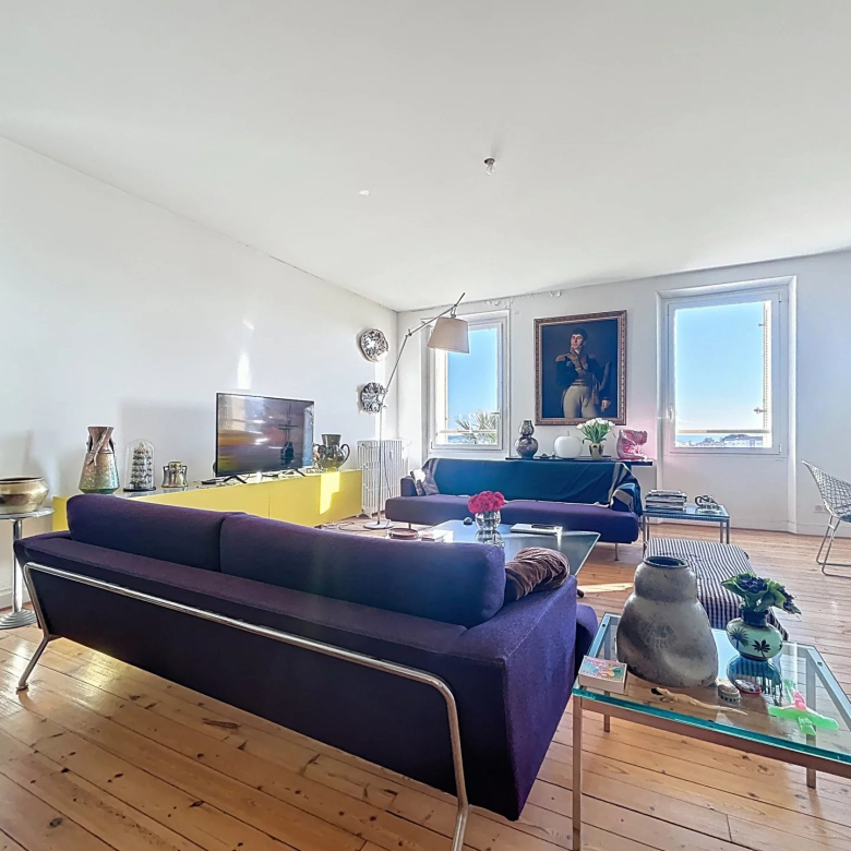 CANNES – DERNIER ETAGE  – VUE MER PANORAMIQUE