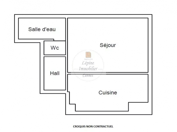 CANNES – VALLERGUES – STUDIO Loué