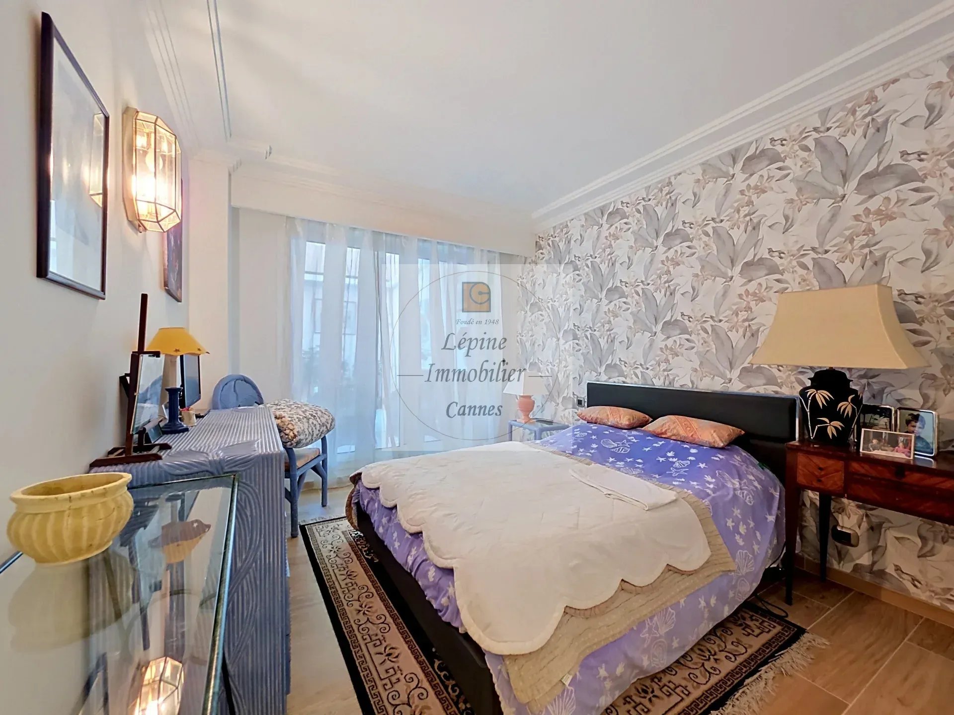 CANNES BASSE CALIFORNIE – 155 M² – TERRASSE 45 M² – VUE MER – DOUBLE GARAGE