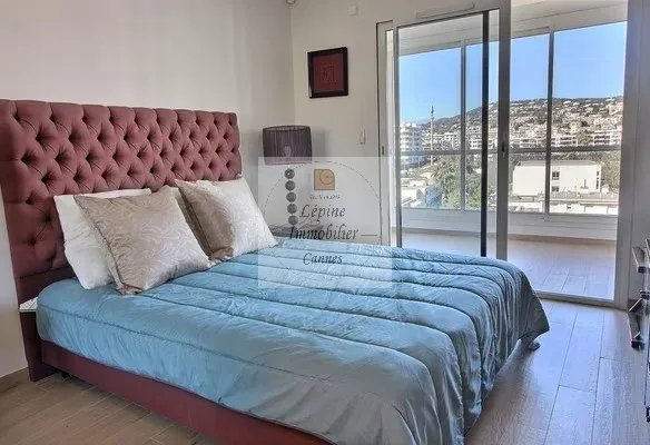 CANNES PALM BEACH – PENTHOUSE D’EXCEPTION 187 m² – TOIT-TERRASSE 150 m² – 3 BOX
